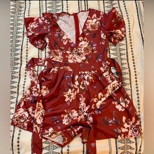 Floral Romper